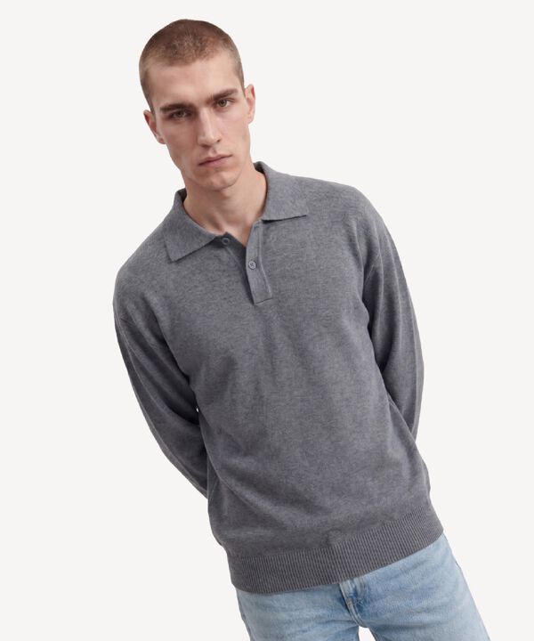 Saco Para Hombre Gris image number null