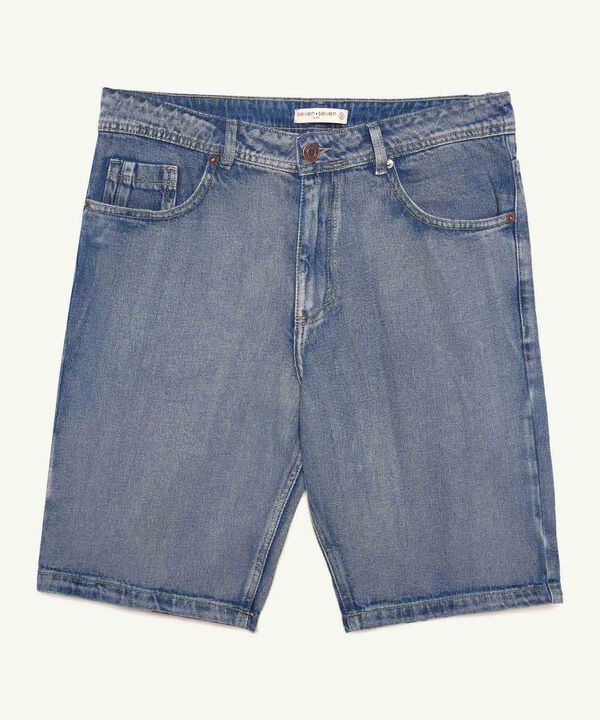 Bermudas jeans hombre