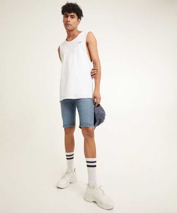 Bermudas jeans hombre image number null