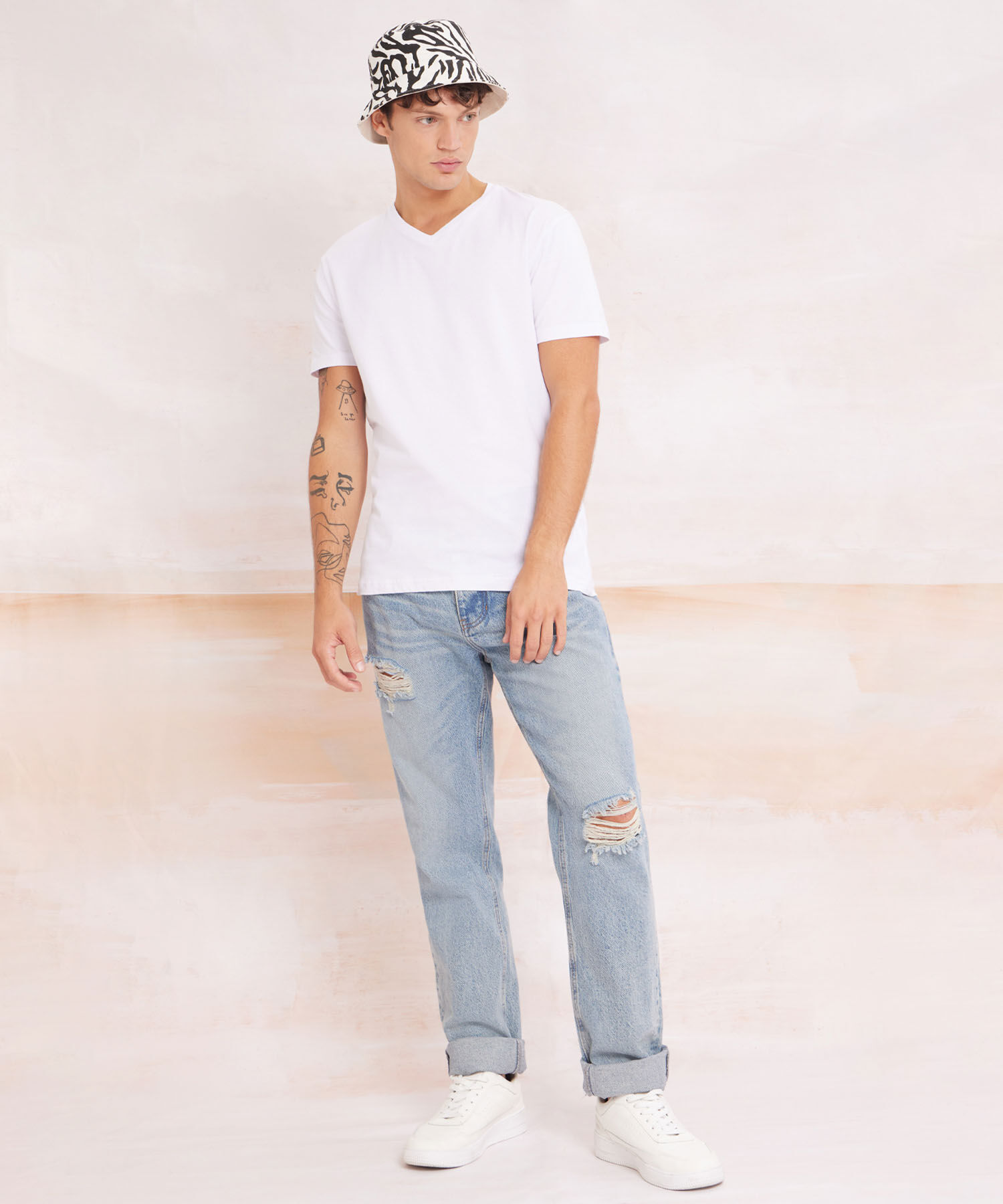 Camisetas Básicas Para Hombre