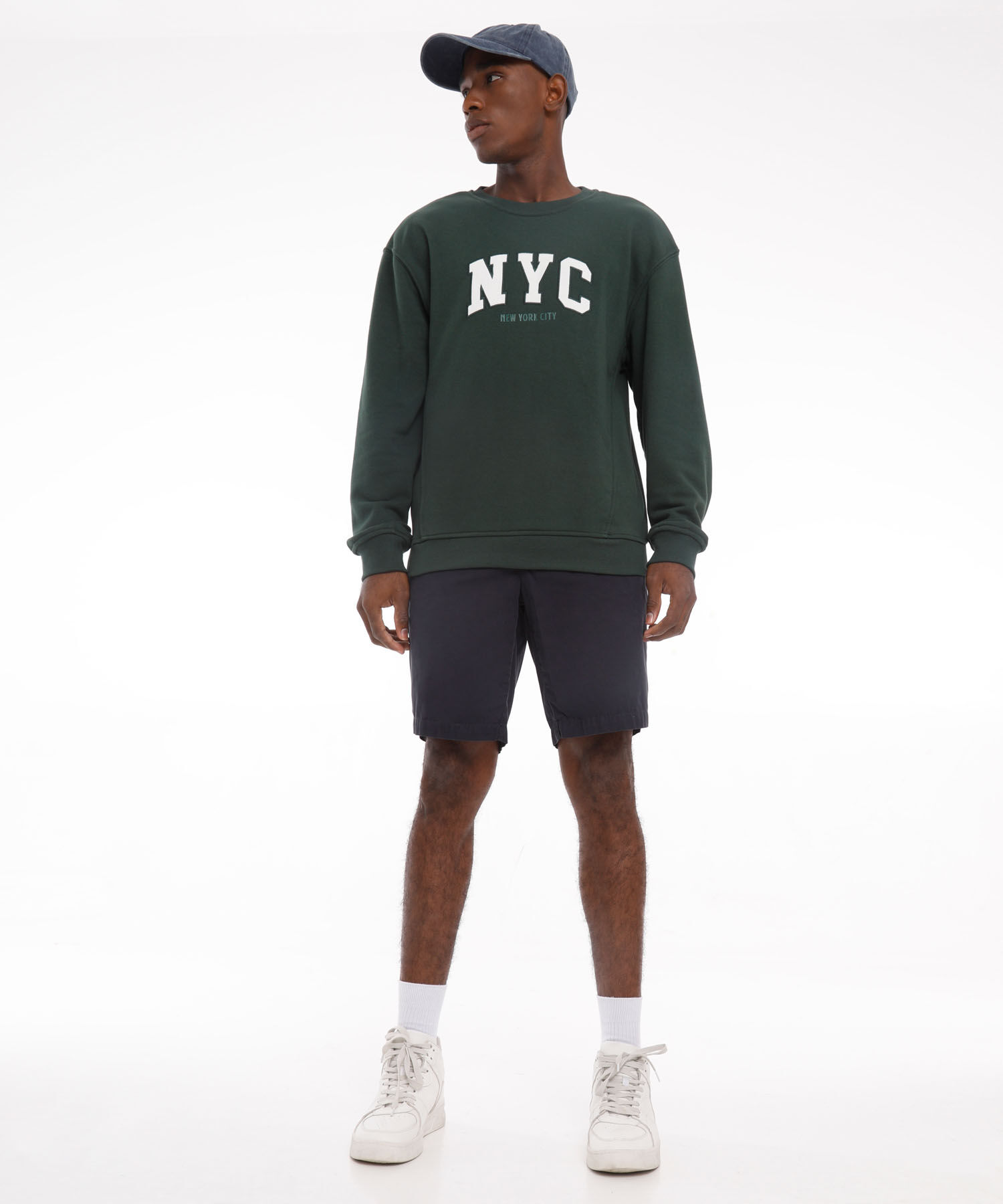 Bermudas básicas para hombre